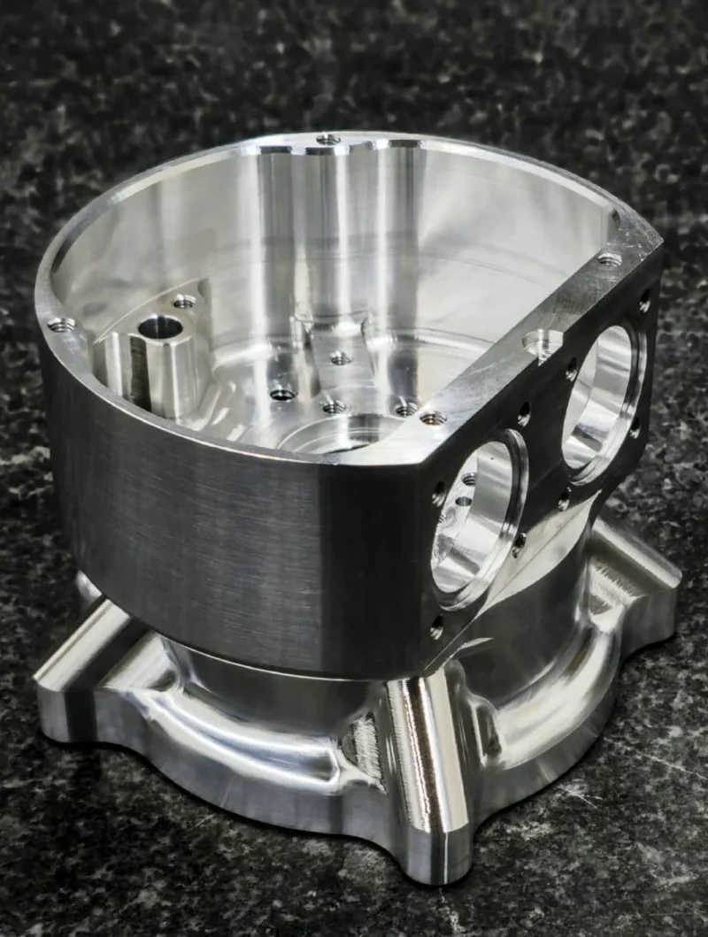 Complex precision housing